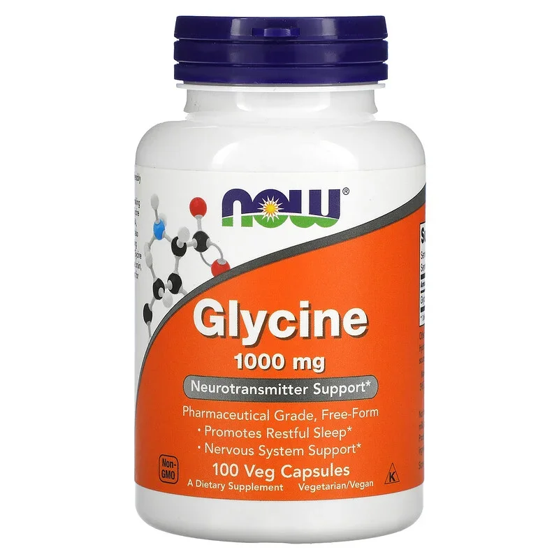 Glysin 1000 mg – 100 vegkapsler