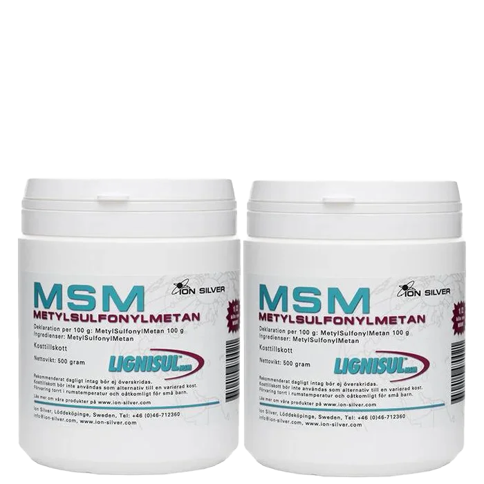 Ion Silver 2 x MSM Lignisul 500 g