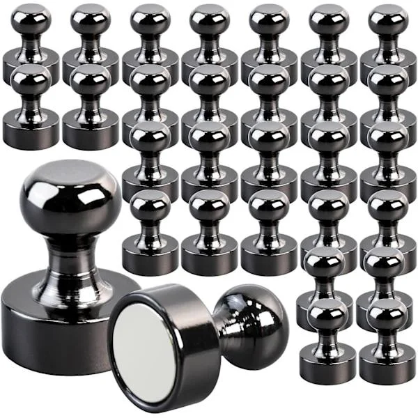 30-pack magneter Starka magneter Små neodymmagneter för kylskåp, whiteboard, magnettavla, hantverk, hem, kontor och skola Minimagneter