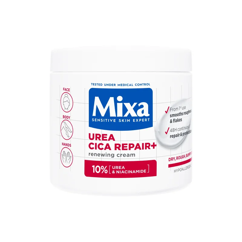 MIXA Urea Cica Repair + Cream 400ml - Crema Corpo