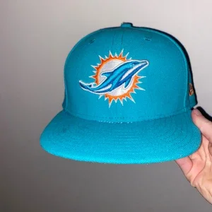 Turkos Miami Dolphins keps från New Era