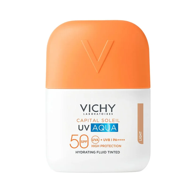 Vichy Capital Soleil UV-aqua Hydrating Fluid Tinted SPF50 50 ml, Hudpleje, Solcreme & Solpleje, Solcreme