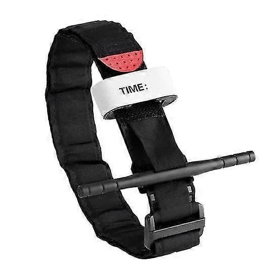Tactical Tourniquet with Fastening Tape Lightweight Portable Universal One-Hand Application First Aid Medical Combat Tourniquet A