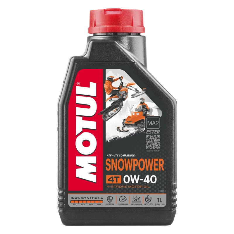Olie Motul Snowpower 4T Synthetic 0W40 1L
