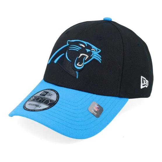 New Era - NFL Schwarz Adjustable Cap - Carolina Panthers NFL The League Black/Blue Adjustable @ Hatstore