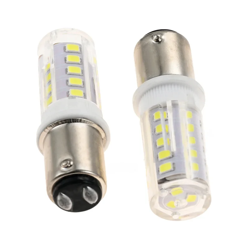 AliExpress - BA15D-Ampoule LED pour Machine à Coudre, 5W, 240V, Lumière Blanche, pour Montres, Camping-Car, Marine, Yacht, Bateau, Remorque, 33 Perles