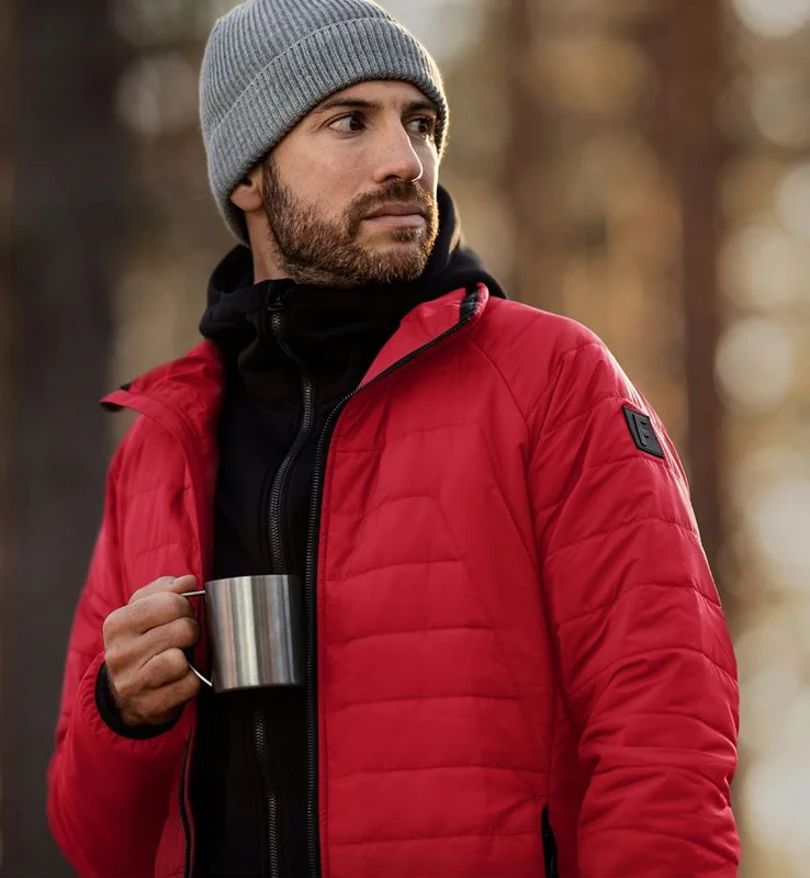 Fristads Outdoor Herr Oxygen PrimaLoft jacka, Röd