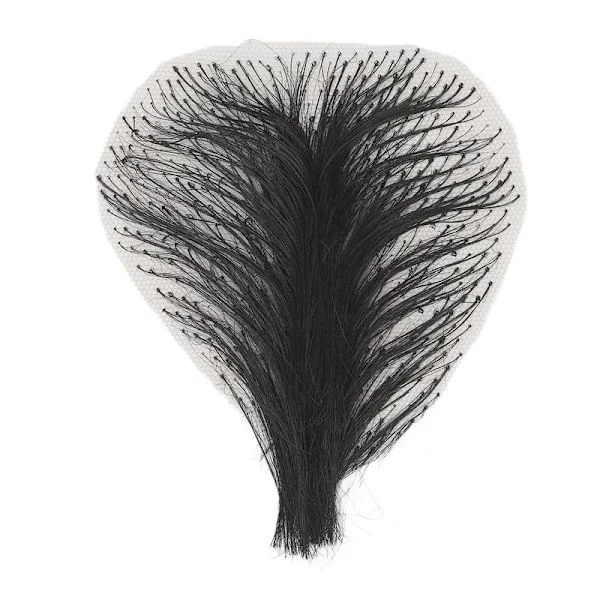 Soft Fake Pubic Hair Men Women Breathable Synthetic Fake Private Hair Accessory for Adding Hair Volume