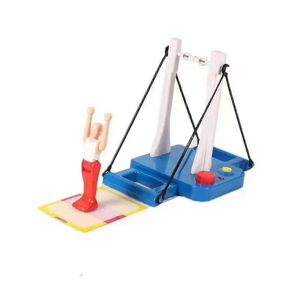 Turnstang for gymnastikk Liten leke Flip gymnastikkmaskin spill Barnas skrivebordsleker