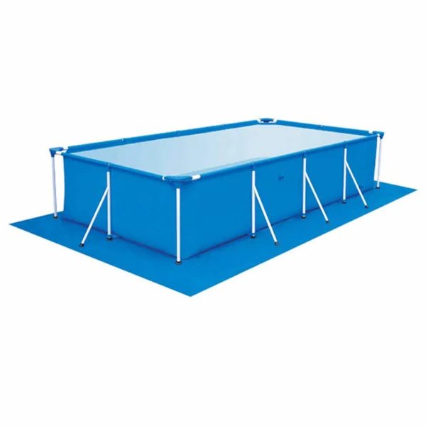 Pool Underlag, Rektangulært Swimmingpool Underlag Foldbart Vandtæt Underlag Pool Gulvbeskytter Let At Rengøre Måtte