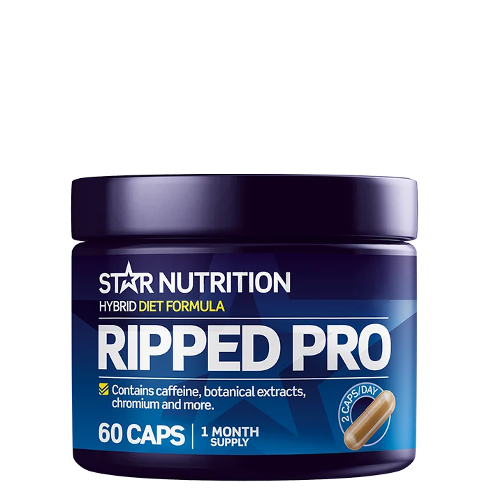 Star Nutrition Ripped Pro Fettforbrenner 60 kapsler
