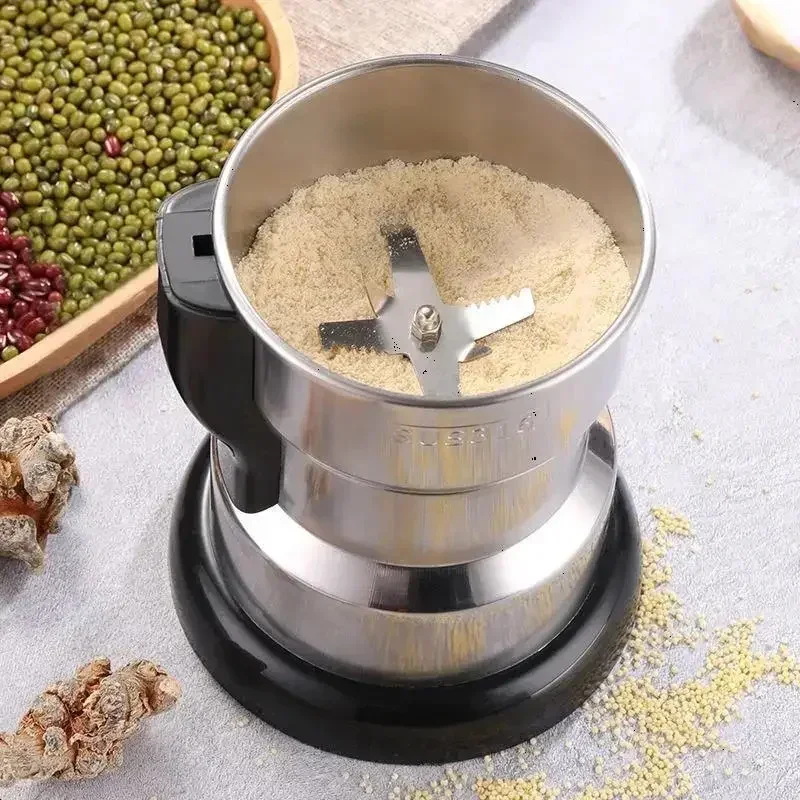 AliExpress - 400W électrique multifonctionnel moulin à café cuisine céréales noix haricots épices Grains broyeur Machine pour maison moulin à café