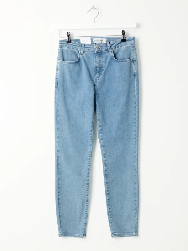 Jean Paul - Sabine cropped jeans - Dame - Blå - Bukser & Jeans - L