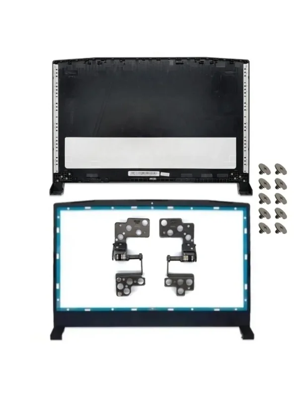 AliExpress - NEUE Laptop Fall Für MSI Katana GF66 11UE 11UG MS-1581 MS-1582 15,6 LCD Back Cover Vordere Lünette Scharniere Topcase Hinten Deckel AB 