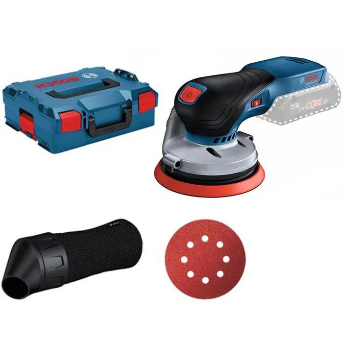 Bosch GEX 18V-125 Excentersliber uden batteri og oplader, Maskiner