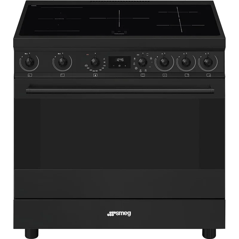 Smeg C9IMN2 induksjonskomfyr 90 cm, svart