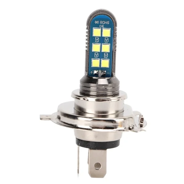 12LED H4 LED Forlygte Motorcykel Elbil 3 Klo Motorcykel Forlygte IP68 1080LM 6000K