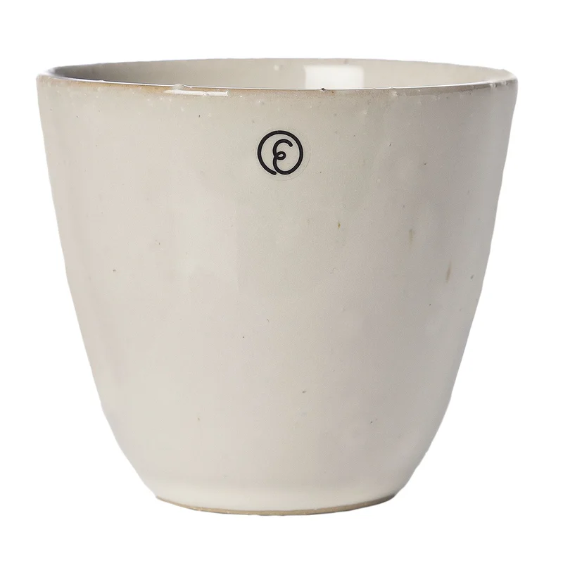 Ernst Mugg utan öra 8 cm, naturvit | Dukning & Servering > Muggar & Koppar > Kopp | Bagaren och Kocken