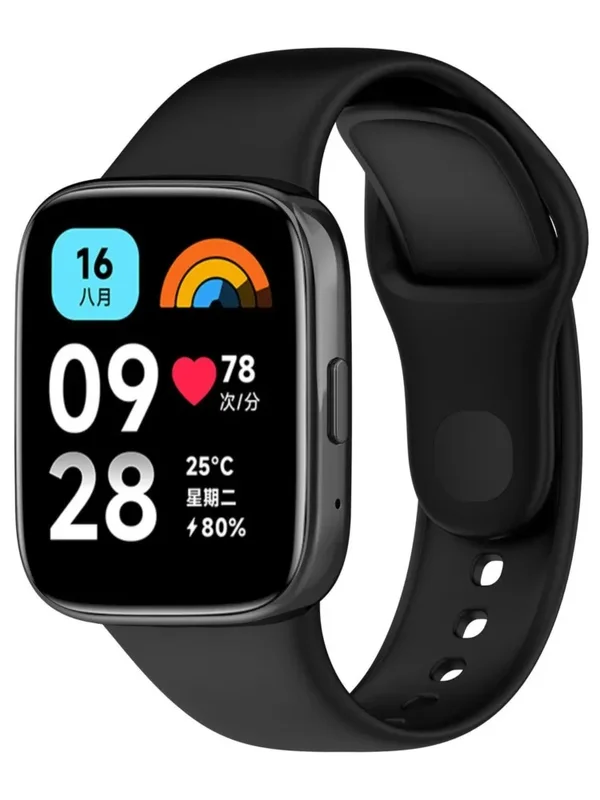 AliExpress - Bracelet en Silicone pour Xiaomi Redmi Watch 3 Active, bracelet de remplacement officiel pour Xiaomi Redmi Watch 3 Lite