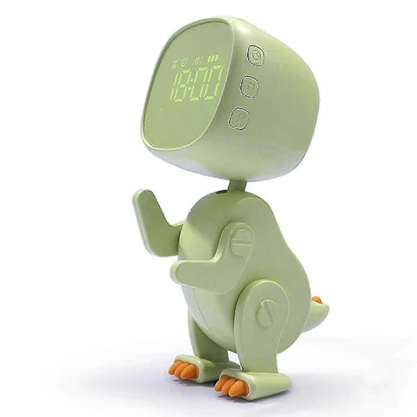 Digitalt vækkeur til børneværelset, sødt sengeur til børn, søvntræner, elektronisk LED smart ur (FMY)