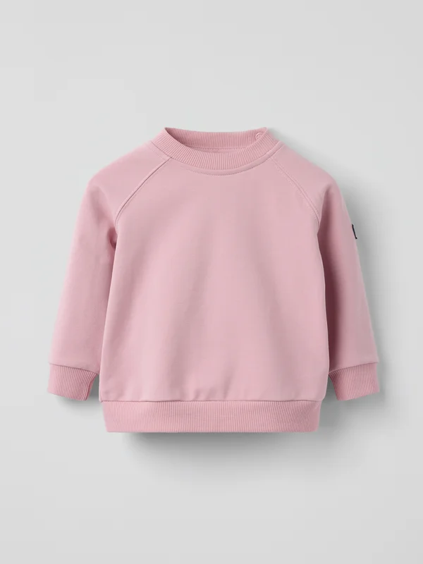 Collegegenser baby - 56 - barneklær - pink - Polarn O. Pyret
