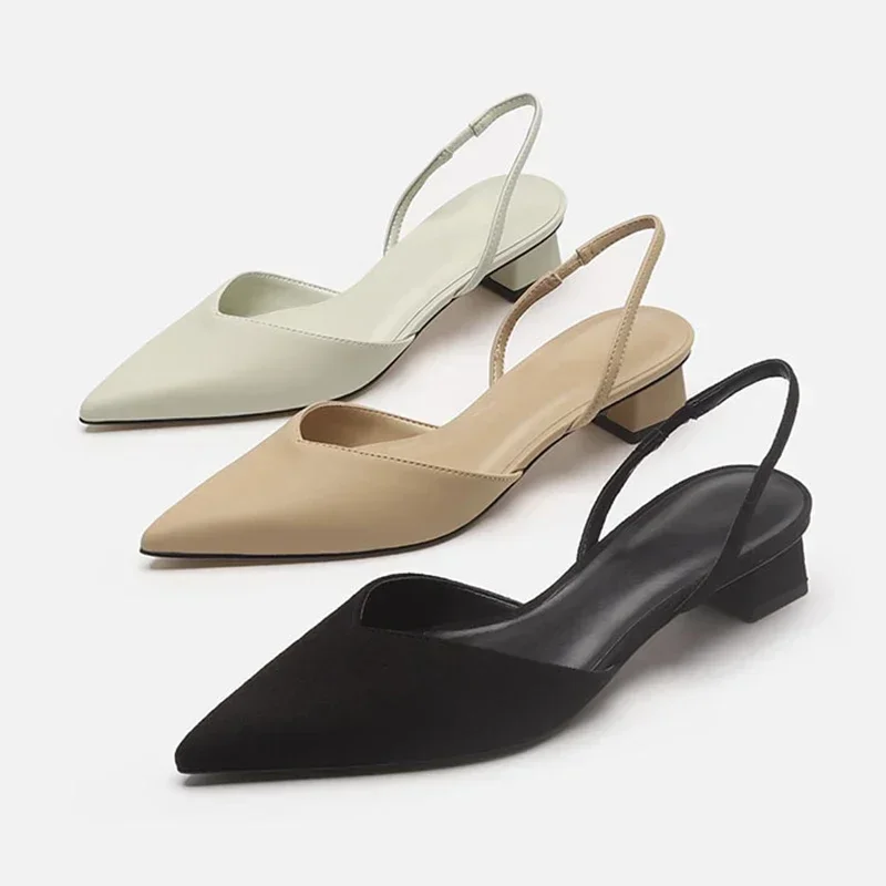 AliExpress - 2025 Zomer Puntschoen Hoge Hakken Dames Mode Banket Jurk Bruiloft Pompen Designer Vrouwen Schoenen Vrouwen Sandalen