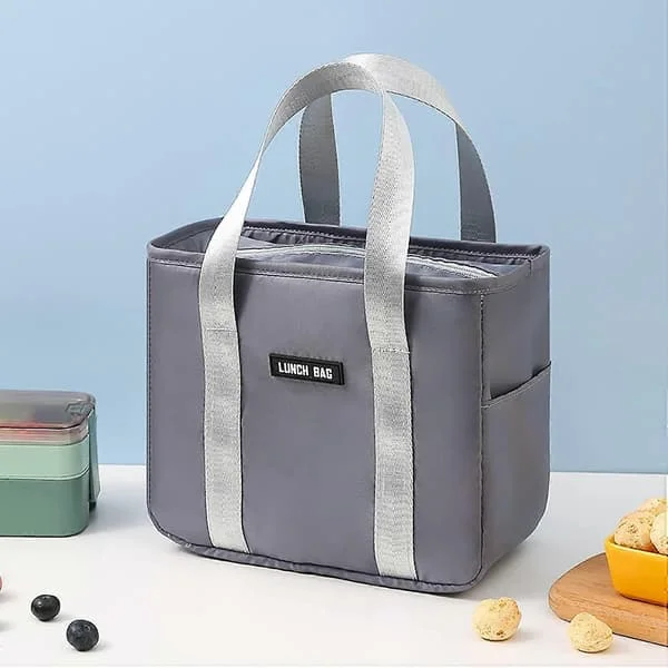 Bærbar isoleringstaske Genanvendelig isoleret madkasse Foldbar picnictaske Madkasse