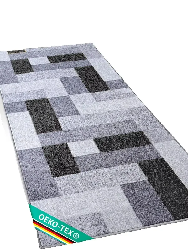 AliExpress - Teppich Läufer New York - 4 Farben Grau/Anthrazit/Rot/Gelb - Flurteppich, Küchenläufer, Teppich für Küche, Flur & Wo