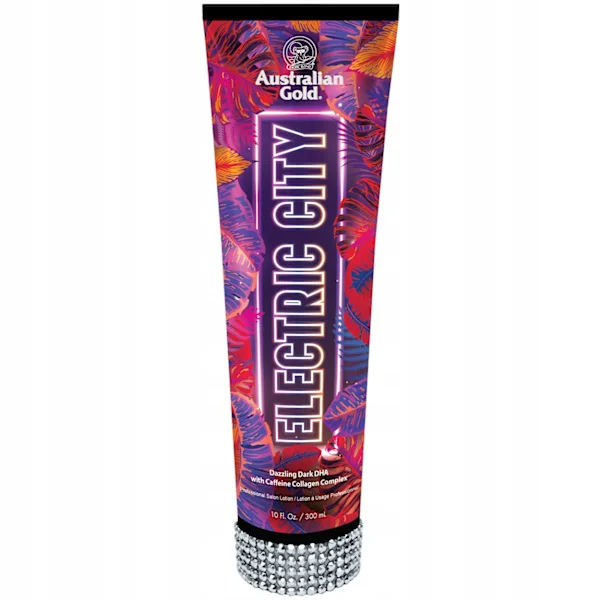 Australian Gold Electric City Intensiv Bronzer Solarium & Solcreme, 300 Ml