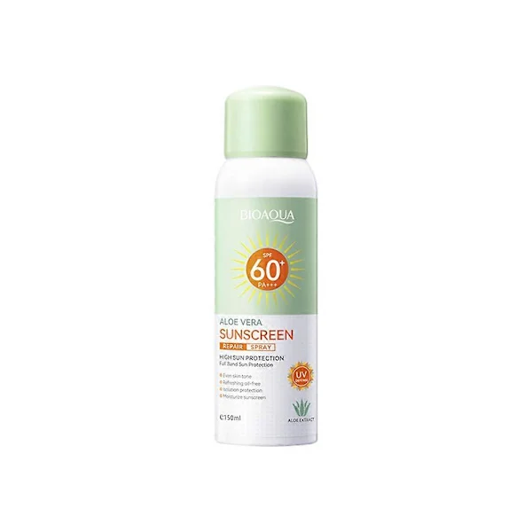 BIOAOUA Aloe Solkrem Reparasjon Spray Solkrem Isolasjon Oppfriskende Solkrem