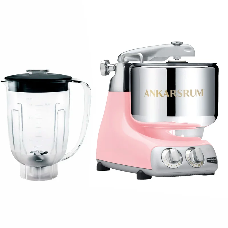 Ankarsrum Assistent Original AKM6230 Cloudy Pink + Tritan Blender | Köksmaskiner > Köksassistenter | Bagaren och Kocken