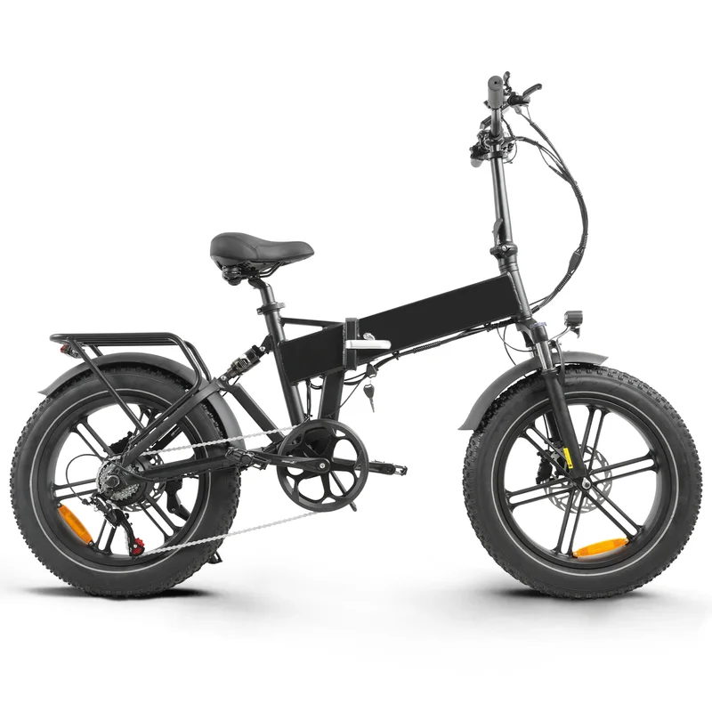AliExpress - 20-Zoll-Elektrofahrrad, faltbares E-Bike mit Doppelfederung, 48V 15AH, hydraulische Bremsen, 1000W PEAK E-Mountainbike, Pendler-E-Bike, 