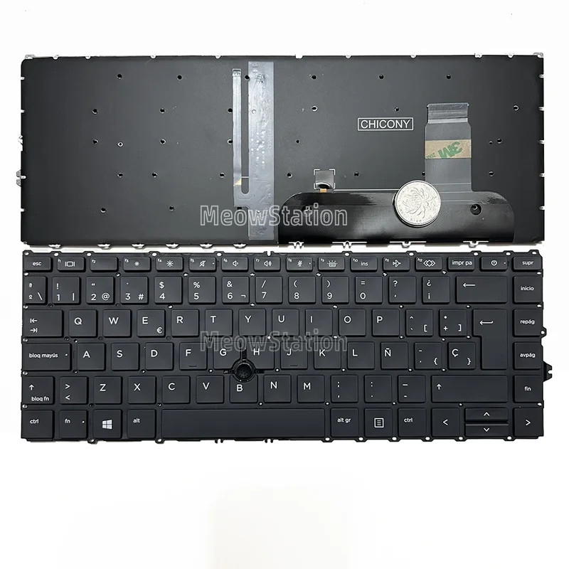 AliExpress - Clavier rétroéclairé LED US/russe/espagnol pour HP ZBook Firefly 14 G7 G8,EliteBook 845 G7,840 G8,840 G7,745 G8,745 G7