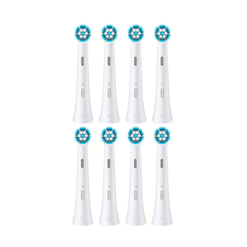 Oral-B iO Gentle Care børstehoder 8 stk. / myke børster til Oral-B iO-serien / utskiftbare tannbørstehoder