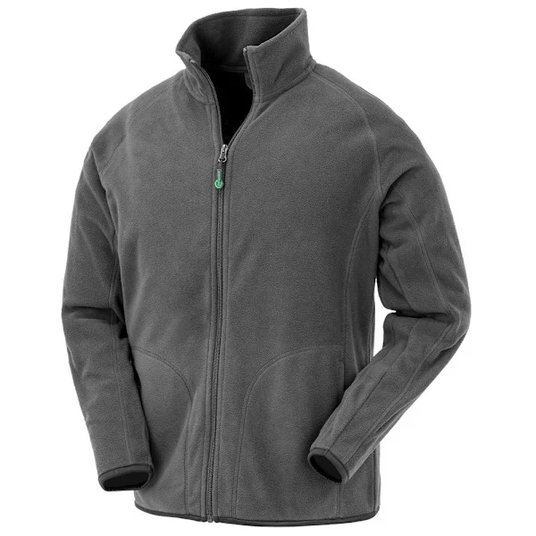 Result Äkta Återvunnen Herr Fleece Jacka 4XL Grå