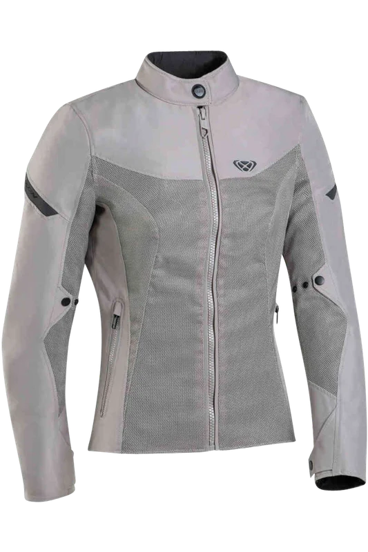 Chaqueta de Moto Mujer Ixon Fresh Gris S