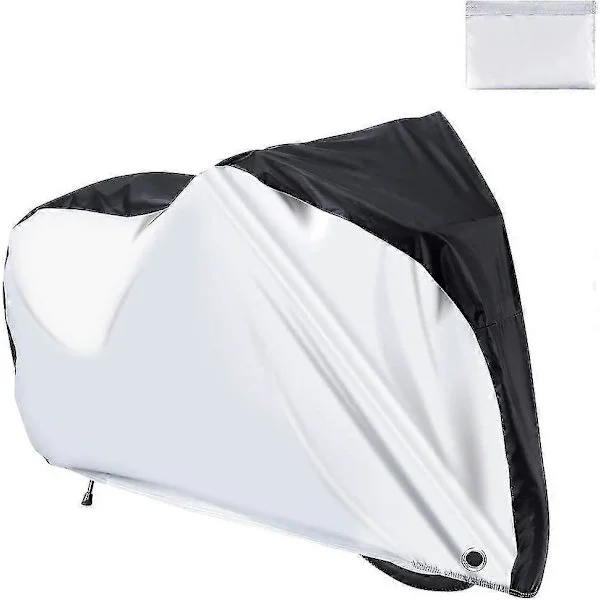 Cykelöverdrag Vattentätt [200 X 110 X 70cm] Cykelgarage Cykeltarp Skyddande Överdrag Tarp Med Låshål Väska Skydd Mot Damm, R
