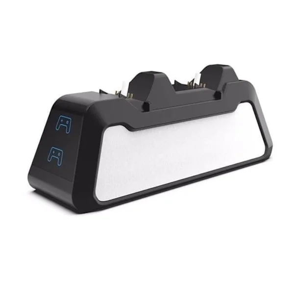 PS5-kontrolladdare för Playstation 5-kontroll, dubbel USB-snabbladdningsställ med LED-indikator - Svart[DB]