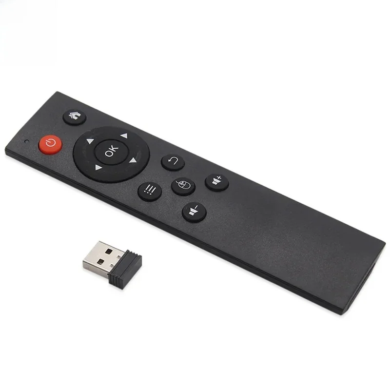 AliExpress - Clavier Air Mouse sans fil avec récepteur USB, télécommande universelle, 2.4G, Android TV Box, Smart TV, Windows PC, Linux