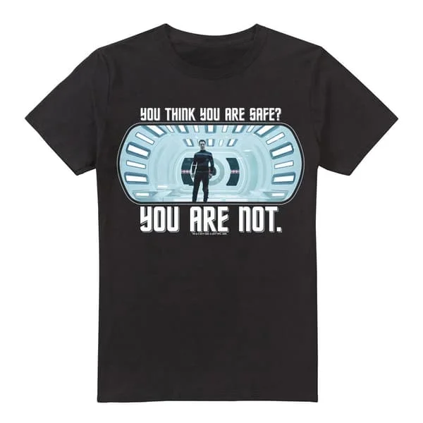 Star Trek: Into Darkness Herr Not Safe T-Shirt M Svart