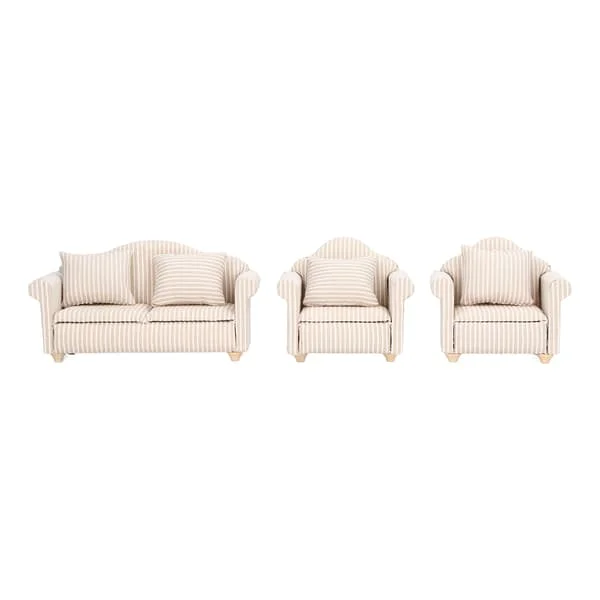 1:12 skala dukkehus sofa håndlavet høj simulation miniature sofa til dukkehus tilbehør