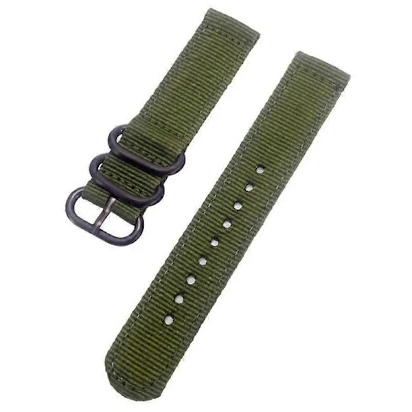 För Suunto 9/9 Baro/7/D5 Kellon ranneke 24mm Nylon Kellon ranneke Älykäs Kellon ranneke pyöreällä soljella