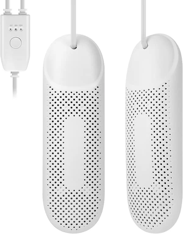 Elektrisk skotørker, bærbar skotørker med 3-posisjons smart timer
