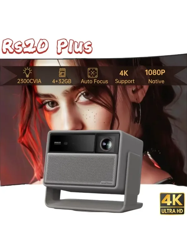 AliExpress - XGIMI RS20 Plus 2300 CVIA Lumen 4G+32GB Home Smart Projector WIFI 6 2x12W Speakers 4K driekleuren laser autofocus projector