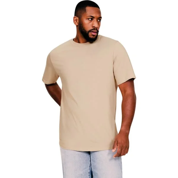 Casual Classics Herr Core Ringspun Bomulls T-shirt L Sand