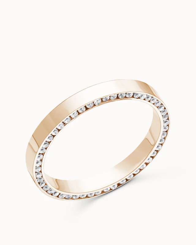Alliansering Jennifer 18K Rose Gull - Forlovelsesringer & Gifteringer hos Vanbruun
