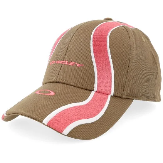 Oakley - Braun flexfit Cap - Wave Cap Army Green/Paloma Stretch Fit @ Hatstore