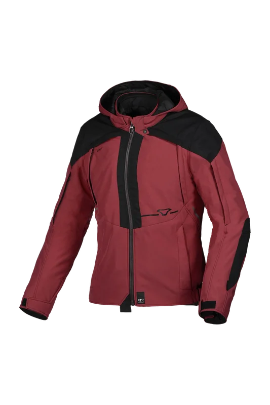 Chaqueta de Moto para Mujer Macna Territor Rojo/Negro M