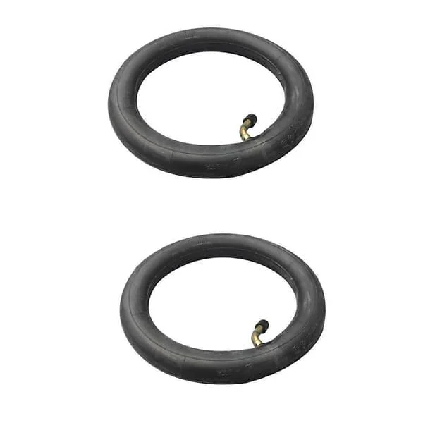 2 st 8 tum 8X1 1/4 Scooter Innertube med Böjd Ventil Passar A-Vikbar Cykel Elektrisk / Bensinscooter