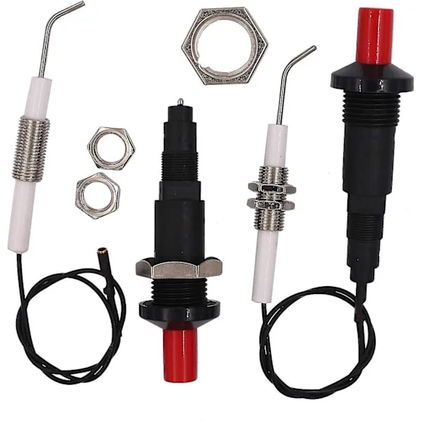 2-pack Piezo Igniter for Gas Grill, Universal Ceramic Threaded Electrode